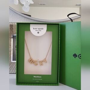 NIB Kate Spade New York x Target Lucky Bubble Chain Necklace